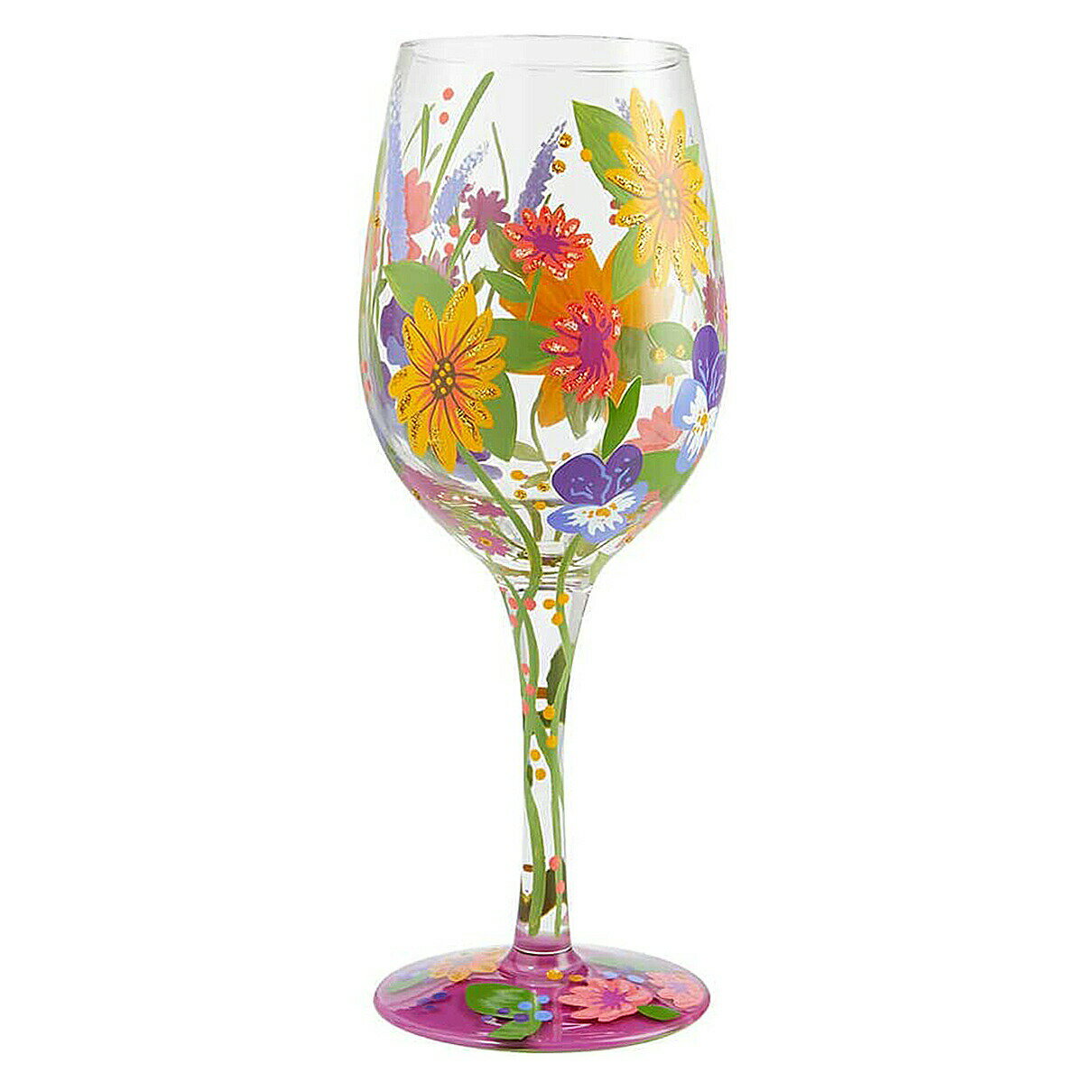 ロリータ LOLITA グラス ワイングラス 6006284 WINE IN THE GARDEN 庭のワイン 花 マルチカラー おしゃれ ブランド 新品