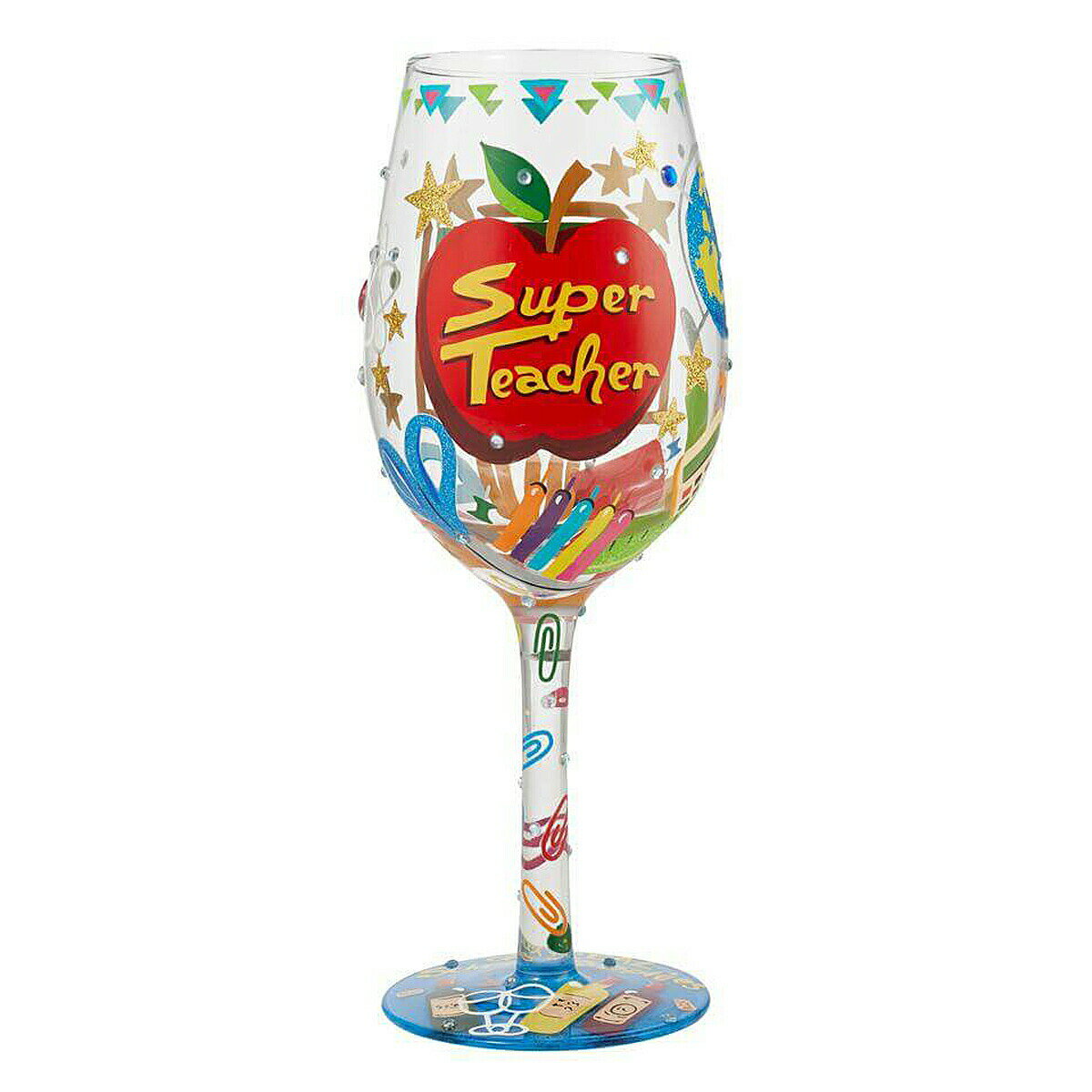 ロリータ LOLITA グラス ワイングラス 6010154 SUPER TEACHER 先生はスーパーヒーロー インテリア マルチカラー おしゃれ ブランド 新品