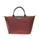 V LONGCHAMP obO nhobO g[gobO MTCY 1623 919 P59 LE PLIAGE GREEN  vA[W O[ SAC PORTE MAIN M TbN |g C ROUGE bhn