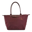 ロンシャン LONGCHAMP バッグ トートバッグ 肩掛け Lサイズ 1899 619 209 LE PLIAGE CLUB ル プリアージュ クラブ SAC SHOPPING L サック ショッピング GRENAT ワイン系