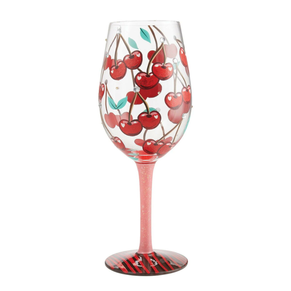 ロリータ LOLITA グラス ワイングラス 食器 コップ 6012484 WINE MON CHERRY モンシェリ チェリー さくらんぼ レッド系