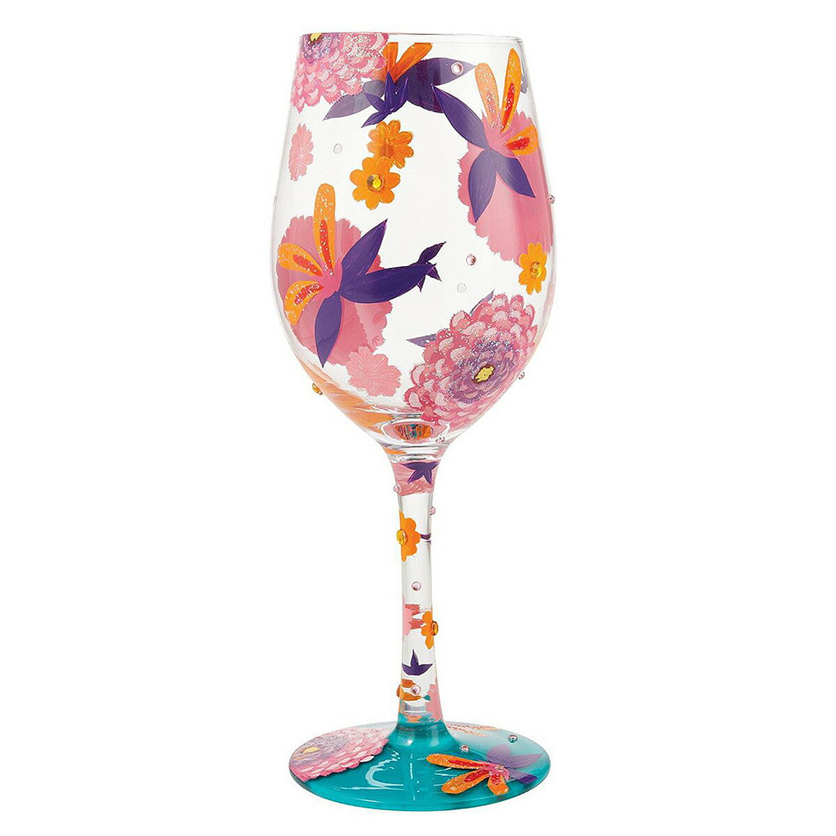 ロリータ LOLITA グラス ワイングラス 食器 コップ 6013100 Funky Florals ファンキーフローラル マルチカラー