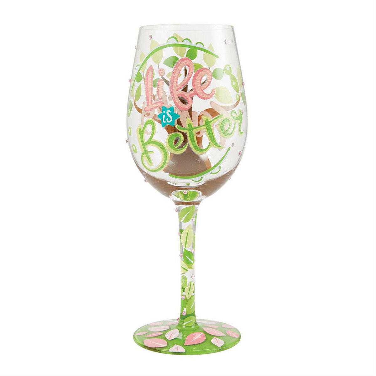 ロリータ LOLITA グラス ワイングラス 食器 コップ 6014185 LIFE WITH FAMILY ライフ ウィズ ファミリー 家族 グリーン系