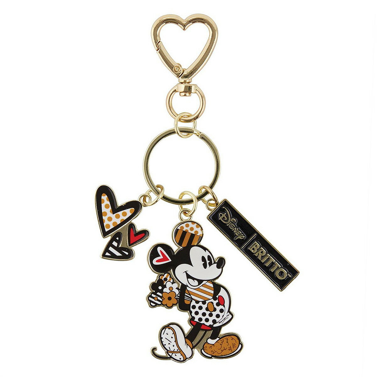 ロメロ ブリット Romero Britto ディズニーブリット Disney by Britto キーホルダー キーリング チャーム 6013541 ミッキー キーリング ミッキーマウス