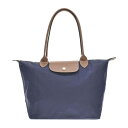 V LONGCHAMP obO g[gobO | STCY 2605 089 P68 LE PLIAGE  vA[W SAC SHOPPING S TbN VbsO MARINE _[Nu[n