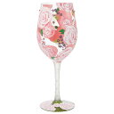 ロリータ LOLITA グラス ワイングラス 食器 コップ 6015413 WINE GLASS PRETTY AS A PEONY プリティ アズ ア ピオニー ピンク系