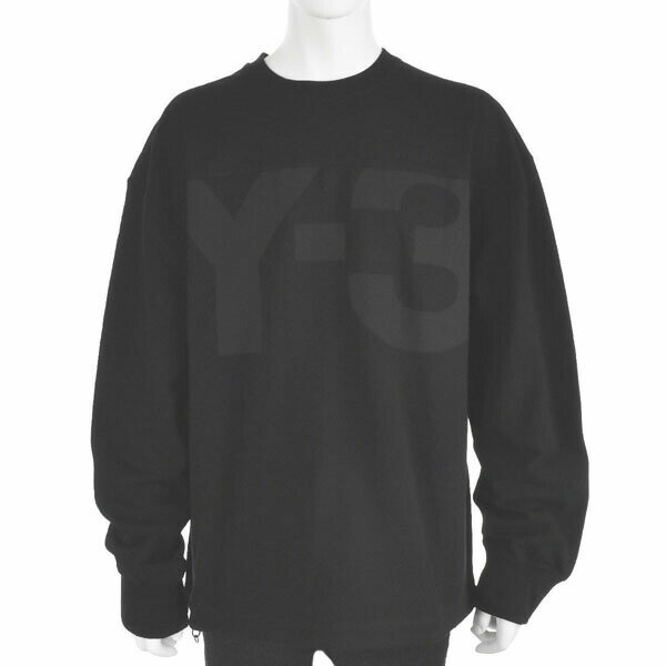 ワイスリー Y-3 スウェット トレーナー 長袖 トップス アパレル GV4208 M CLASSIC HEAVY PIQUE CREW SWEATSHIRT BLACK ブラック S M L XL