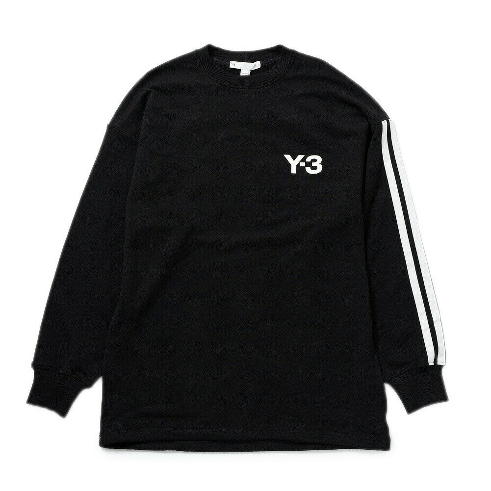 ワイスリー Y-3 スウェット トレーナー 長袖 トップス アパレル HG6073 M CH1 CREW SWEATSHIRT クルースウェットシャツ BLACK ブラック S M L