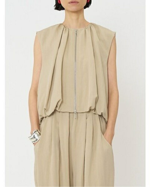 シニョン　CHIGNON　 ダブルジップバルーンジレ　BEIGE　 [4261-025MK]