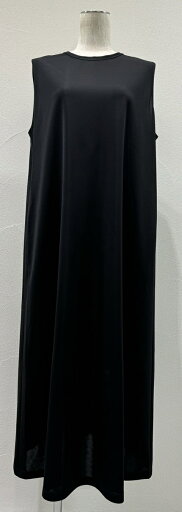CYAN TOKYO シアントーキョー Aラインジャージーワンピース BLACK 送料無料 CYAN TOKYO シアントーキョー Aラインジャージーワンピース BLACK 送料無料