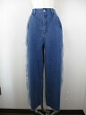 シアントーキョウ CYAN tokyo ツイードコンビワイドデニム 510297 2025春夏 綿100% ポリエステル100% WASHABLE 36 7号 送料無料-ネイビー36(4)