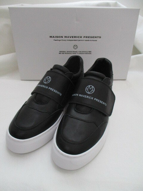 Rakuten - メゾン マヴェリック プレゼンツ / MAISON MAVERICK PRESENTSMS2371 Touch Strap Sneakers-bk-25