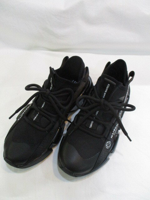 メゾンマヴェリックプレゼンツ/MAISON MAVERICK PRESENTS Best Seller Dad Sneakers　NO.MS2359　　ブラック‐ブラック　25