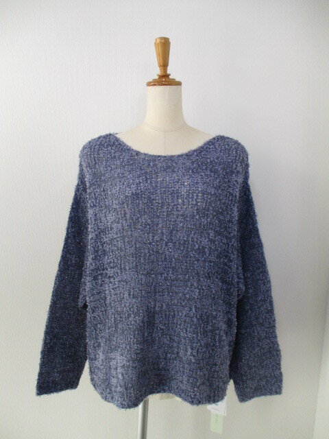 huitieme nid ユイティーム ニ Flag Yarn PO 733860- グレーパープル