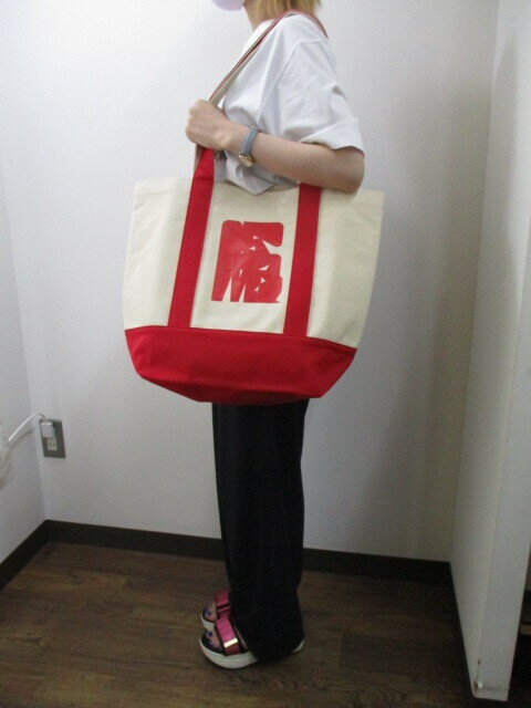 エム53 M53 トランスアトランティック ビッグトートバッグ　 レッド