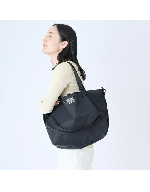 Rakuten - 送料無料 FREDRIK PACKERS フレドリックパッカーズ BASIC TOTE SPOT BLACK シンプルデザイン 大容量14L 軽量トートバッグ　SPOT　限定BASIC TOTE SPOT BLACK
