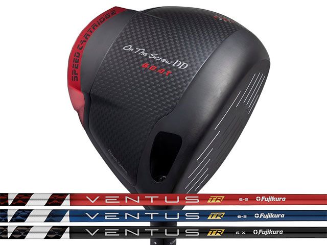 【ご予約受付】Muziik On The Screw DD G.O.A.T ドライバー　VENTUS TR RED/TR BLUE/TR BLACKシャフトのサムネイル