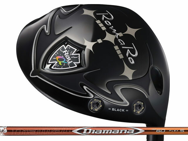 RomaRo (ロマロ) Ray α BLACK ドライバー　Diamana RFシャフト その1