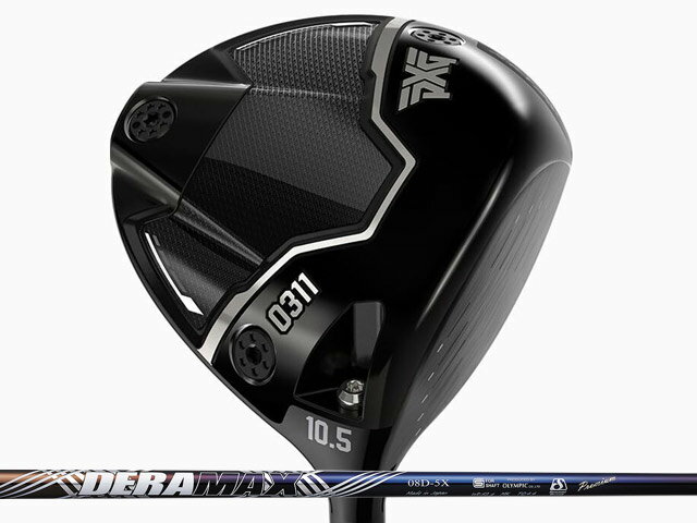 Rakuten - PXG (ピーエックスジー) 0311 BLACK OPS ドライバー　DERAMAX 08D Premiumシャフト