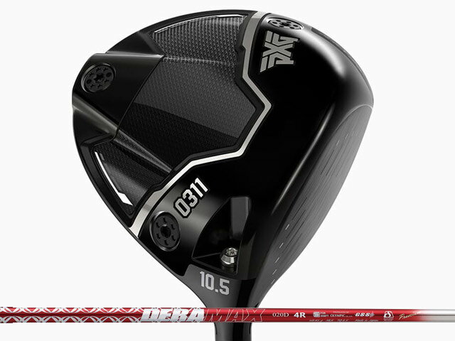 PXG (ピーエックスジー) 0311 BLACK OPS ドライバー　DERAMAX 020D Premiumシャフト