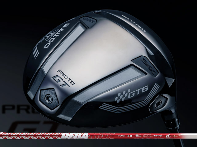 Rakuten - BALDO (バルド) TT DRIVER GT6 SHALLOW PROTO　DERAMAX 020D Premiumシャフト