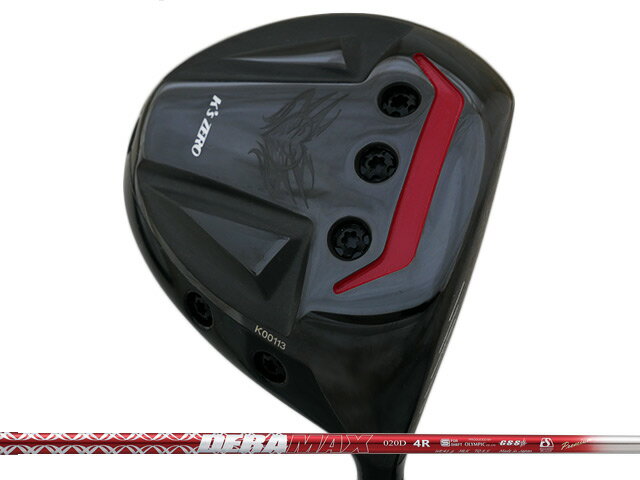 WOSS - ZERO GOLF (ゼロゴルフ) KODO DRIVER460　DERAMAX 020D Premiumシャフト