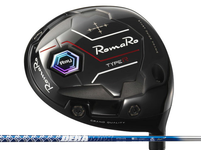 RomaRo (ロマロ) Ray TYPE R ドライバー　DERAMAX 07D Premiumシャフト