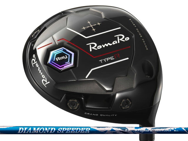 Rakuten - RomaRo (ロマロ) Ray TYPE R ドライバー　DIAMOND SPEEDERシャフト