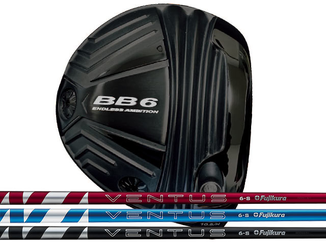 Progress (プログレス) BB6 ドライバー　24 VENTUS RED/BLUE/BLACKシャフト