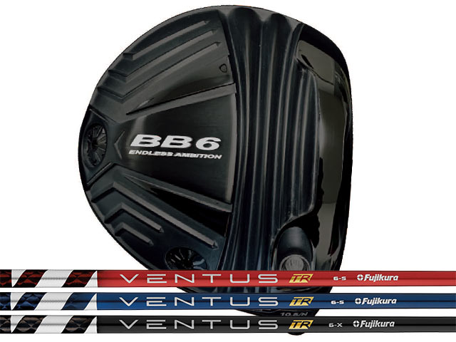 Progress (プログレス) BB6 ドライバー　VENTUS TR RED/TR BLUE/TR BLACKシャフト