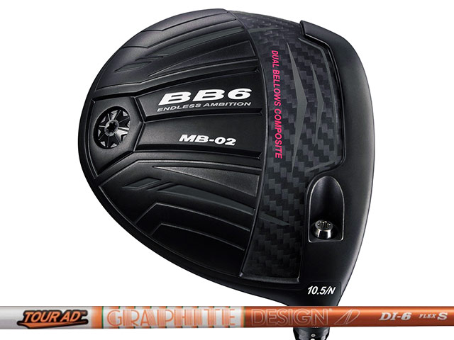 Progress (プログレス) BB6 MB-02 ドライバー　Tour AD DIシャフト