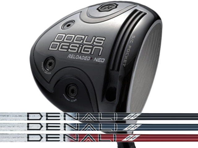 DOCUS (ドゥーカス) RELOADED+ NEO Driver　PROJECT X DENALI BLACK/BLUE/REDシャフト