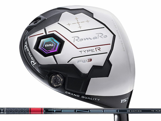 Rakuten - RomaRo (ロマロ) Ray TYPE R フェアウェイウッド　TENSEI Pro Red 1Kシャフト