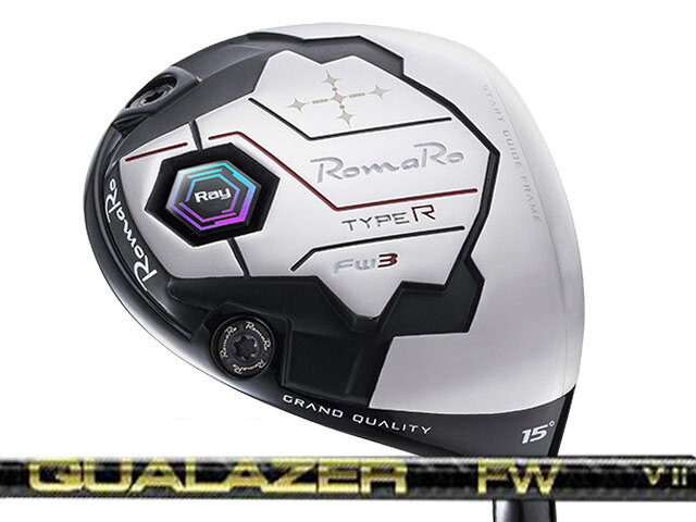 Rakuten - RomaRo (ロマロ) Ray TYPE R フェアウェイウッド　QuaLazer FWシャフト