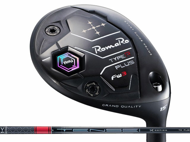 Rakuten - RomaRo (ロマロ) Ray TYPE R PLUS フェアウェイウッド　TENSEI Pro Red 1Kシャフト