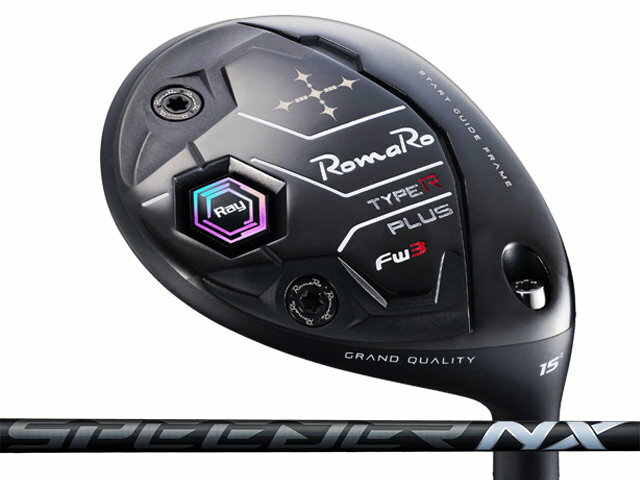 Rakuten - RomaRo (ロマロ) Ray TYPE R PLUS フェアウェイウッド　Speeder NX BLACKシャフト