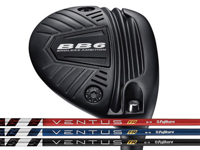 Rakuten - Progress (プログレス) BB6 フェアウェイウッド　VENTUS TR RED/TR BLUE/TR BLACKシャフト