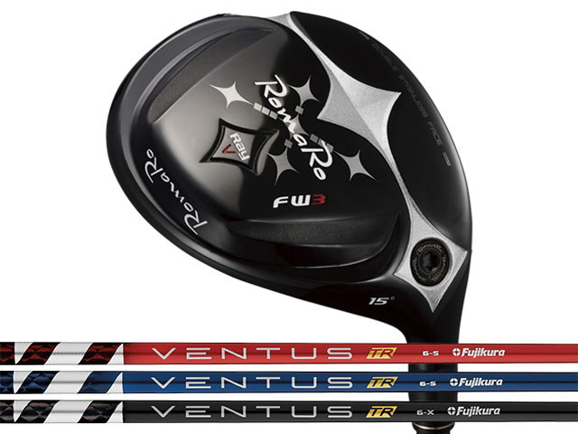RomaRo (ロマロ) Ray V1 フェアウェイウッド VENTUS TR RED/TR BLUE/TR BLACKシャフト