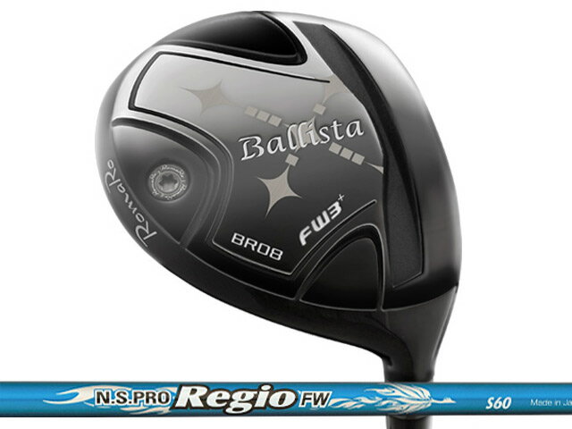 Rakuten - RomaRo (ロマロ) Ballista BR08 フェアウェイウッド TOUR SELECT　Regio FWシャフト