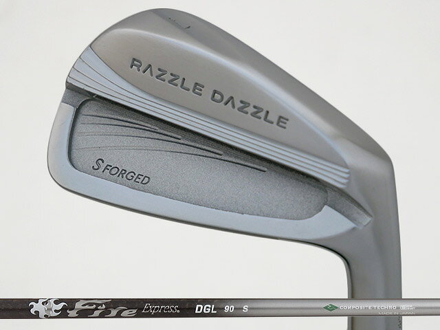 Rakuten - RAZZLE DAZZLE (ラズル・ダズル) CSI-S FORGED アイアン 5-Pw　Fire Express DGL(アイアン)シャフト