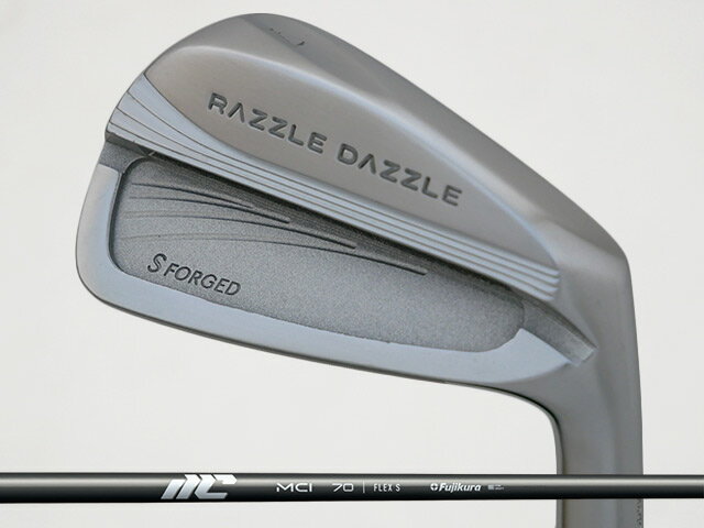 RAZZLE DAZZLE (ラズル?ダズル) CSI-S FORGED アイアン 5-Pw　Fujikura New MCIシャフト