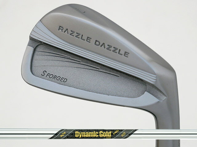 Rakuten - RAZZLE DAZZLE (ラズル・ダズル) CSI-S FORGED アイアン 5-Pw　Dynamic Gold MID 115シャフト