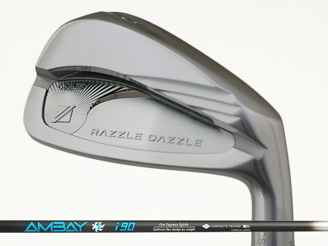 RAZZLE DAZZLE (ラズル・ダズル) CSI-Z3 FORGED アイアン 6-Aw　Fire Express Spirits AMBAY IRONシャフト