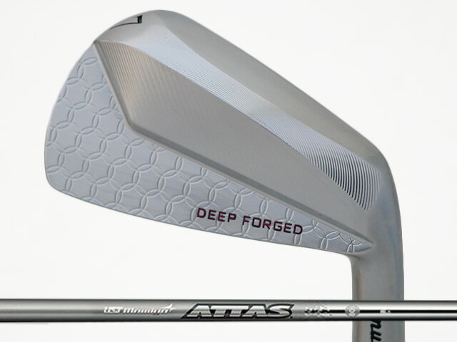 Muziik (ムジーク) Deep Muscle 2 Forged アイアン #6-Pw (5本セット)　ATTAS IRON 115シャフト