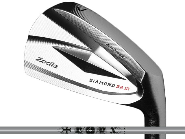 Zodia (ゾディア) DIAMOND BR III アイアン 5-Pw　TRPX IRONシャフト