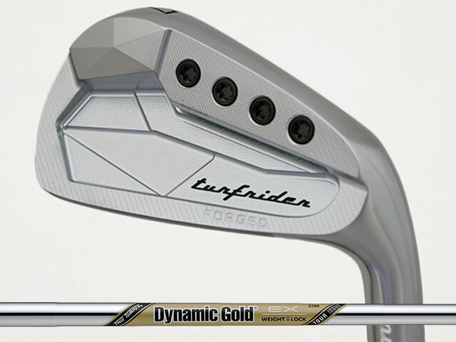 Muziik (ムジーク) TurfRider Diamond Forged 2 アイアン #6-Pw (5本セット)　Dynamic Gold EX TOUR ISSUEシャフト