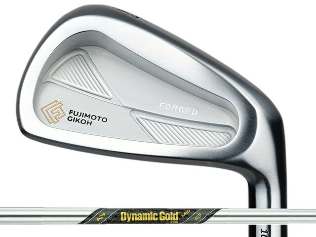 藤本技工 FG-101CB FORGED アイアン 5-Pw　Dynamic Gold MID 115シャフト