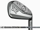 PXG (ピーエックスジー) 0311P GEN6 アイアン ダブルクローム 5-W (6本セット) Basileus Tour Iron BTIシャフト