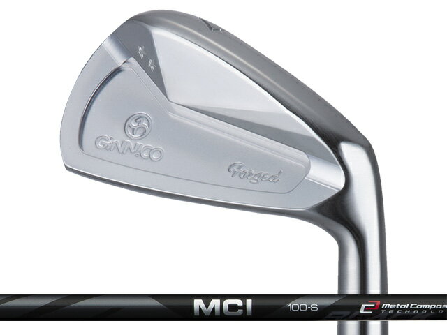 GINNICO (ジニコ) CB アイアン 5-Pw　MCI BLACK 60/80/100シャフト