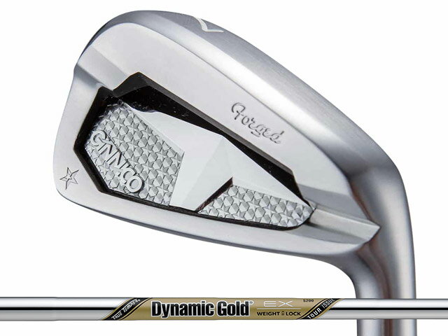 Rakuten - GINNICO (ジニコ) PC アイアン 6-Pw (5本セット)　Dynamic Gold EX TOUR ISSUEシャフト